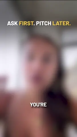 A post by @maddietheresa on TikTok caption: For YEARS I thought my pitch was what closed the deal. The perfect slide deck. The prettiest proposal. The most polished packages. I thought if I just nailed the presentation, people would say yes. But guess what actually closes deals? Listening. Like actually shutting up. Asking real questions. Not assuming that your way is automatically right for them. The first sales call is NOT where you sell. It’s where you listen. It’s where you dig into what they really need. It’s where you build TRUST. By the time you offer a solution It should feel like the most natural, obvious next step Because they already know, like, and trust you. People buy from people who get them. Not from people with cute slides. #salesstrategy #relationshipbuilding
