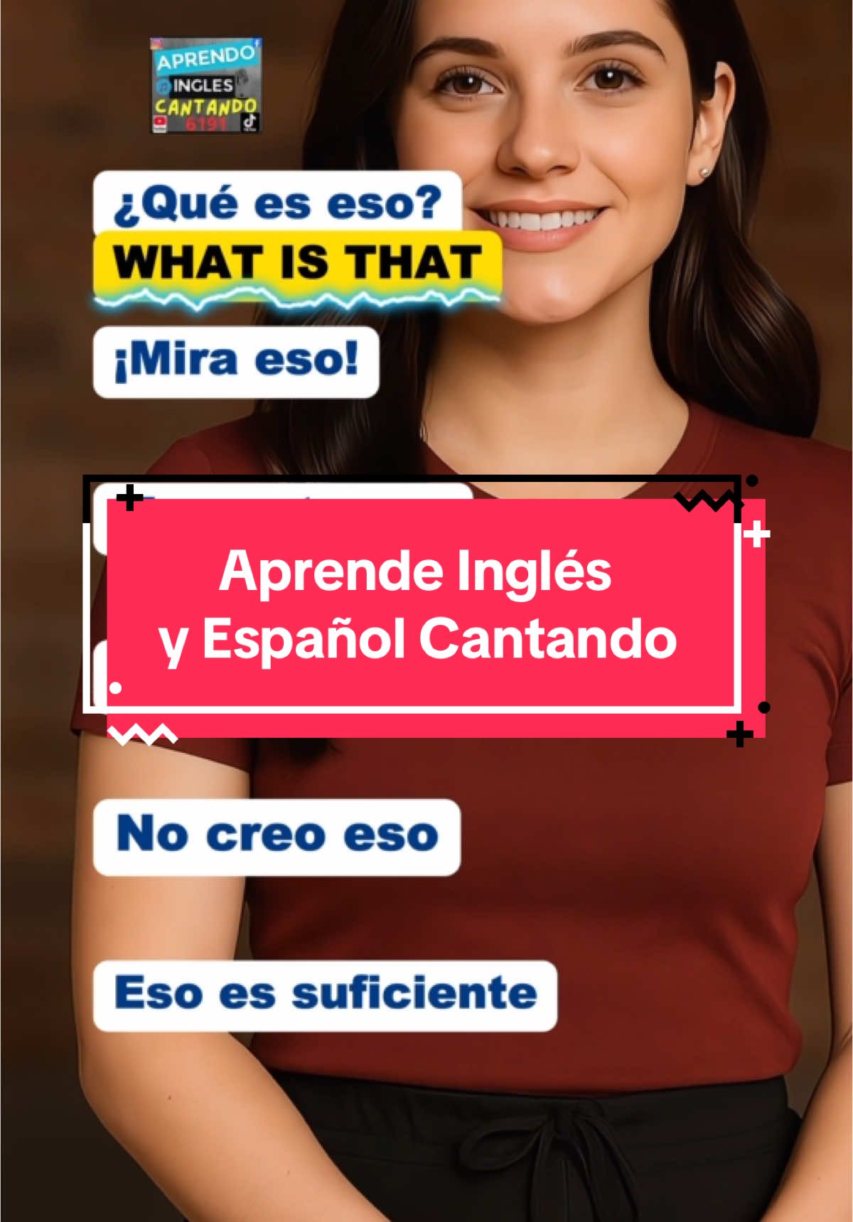 A post by @aprendoinglescantando on TikTok caption: Aprende Inglés y Español Cantando #Aprender #aprenderinglescantando #Aprendizaje #learnenglish