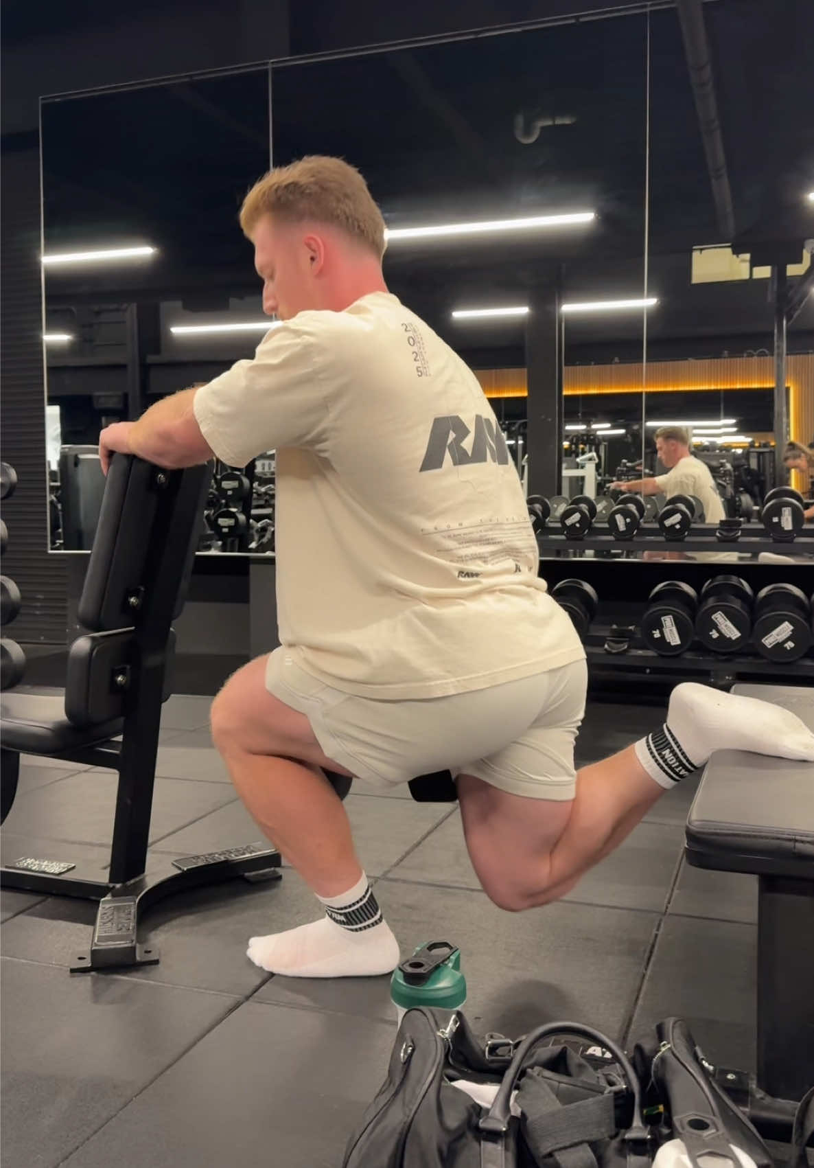 A post by @getrawnutrition on TikTok caption: Bum RTD = the juiciest pumps EVER #legday #legworkout #getrawnutrition #rawnutrition 