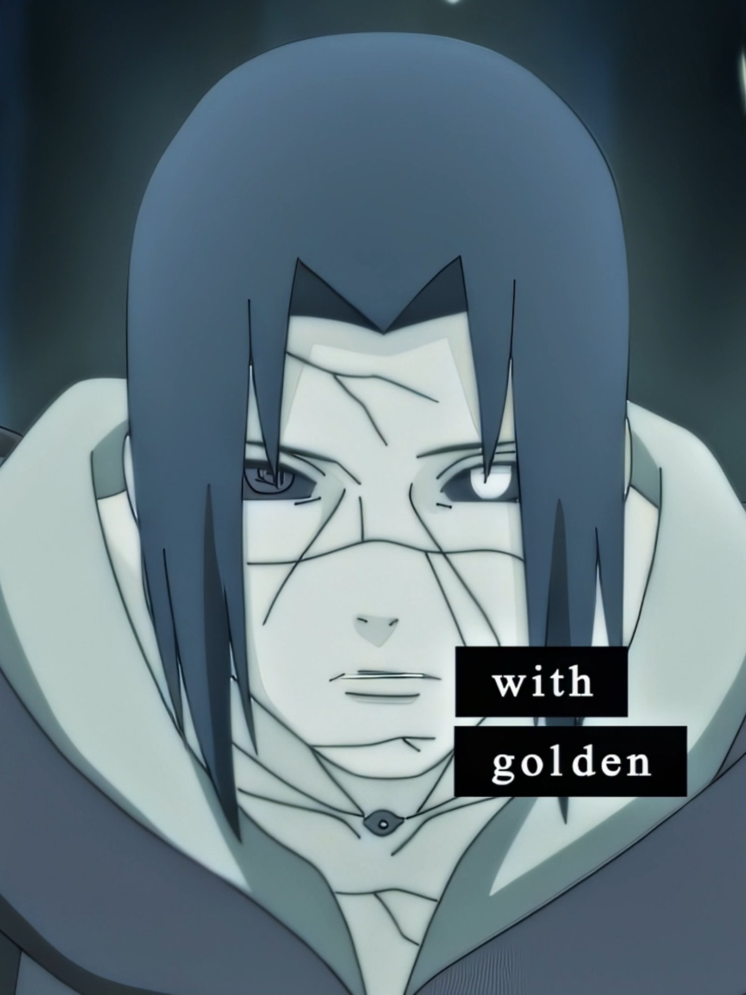 A post by @nelyrall on TikTok caption: #itachi #itachiuchiha #narutoshippuden #animeedit #anime