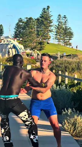 A post by @majorboy44 on TikTok caption: Wrestling on the street with Perth boys 😁