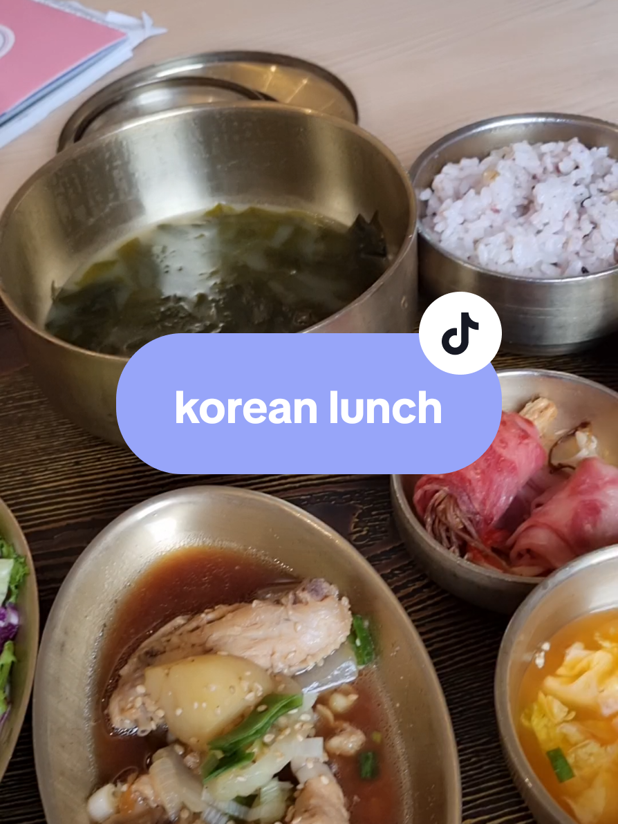 A post by @mrskwon1 on TikTok caption: Korean hospital lunch. #korean #koreanfood #lunchtime 