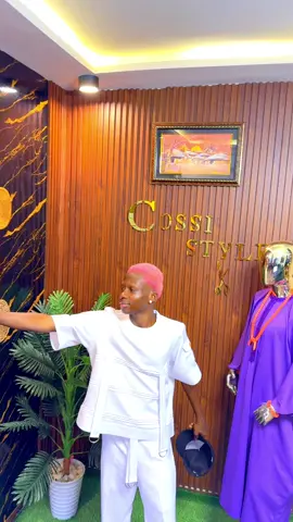 A post by @rach_makosso1 on TikTok caption: Bye Benin🇧🇯 n’oubliez pas d’aller chez le meilleur styliste @cossistyle 