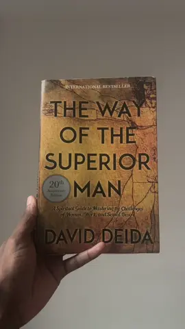 A post by @shaq_mair44 on TikTok caption: This book hit Woody McClain different. See why 👀 The Way of The Superior Man isn't just a read, it's an upgrade.     #TheWayOfTheSuperiorMan #DavidDeida #MensWisdom #levelup #WoodyMcClain #BookTok #books #mensmentalhealth 