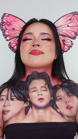 A post by @marcelaperaz on TikTok caption: Jimin’s makeup (2023) Like crazy me sigue encantando 🎶😍 #jimin #likecrazy #bts #bangtan #marcelaperaz 