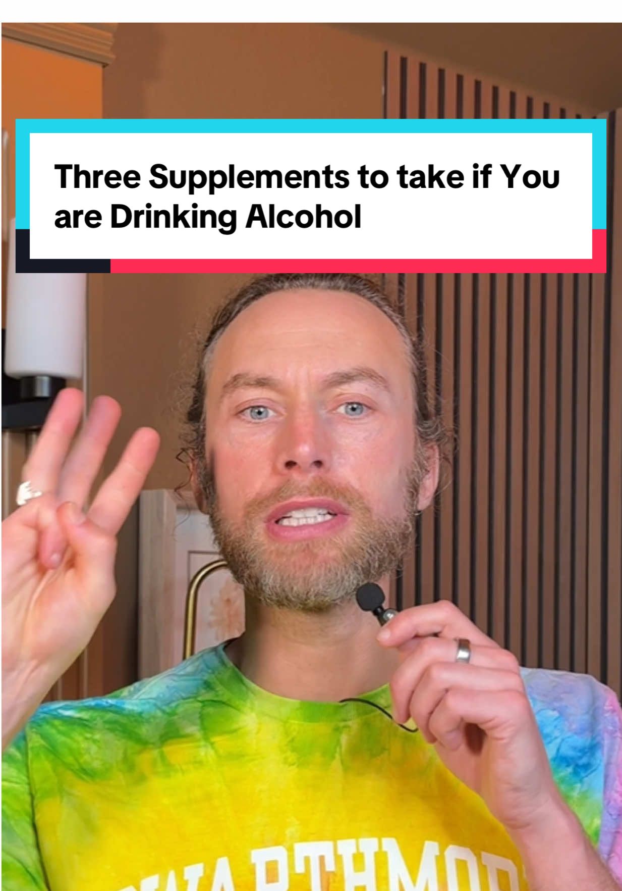 A post by @robertwblove on TikTok caption: Three Supplements to Take if You are Drinking Alcohol. #alcohol #supplements #brain #hangover #lionsmane #activatedcharcoal #robertlove #robertwblove 