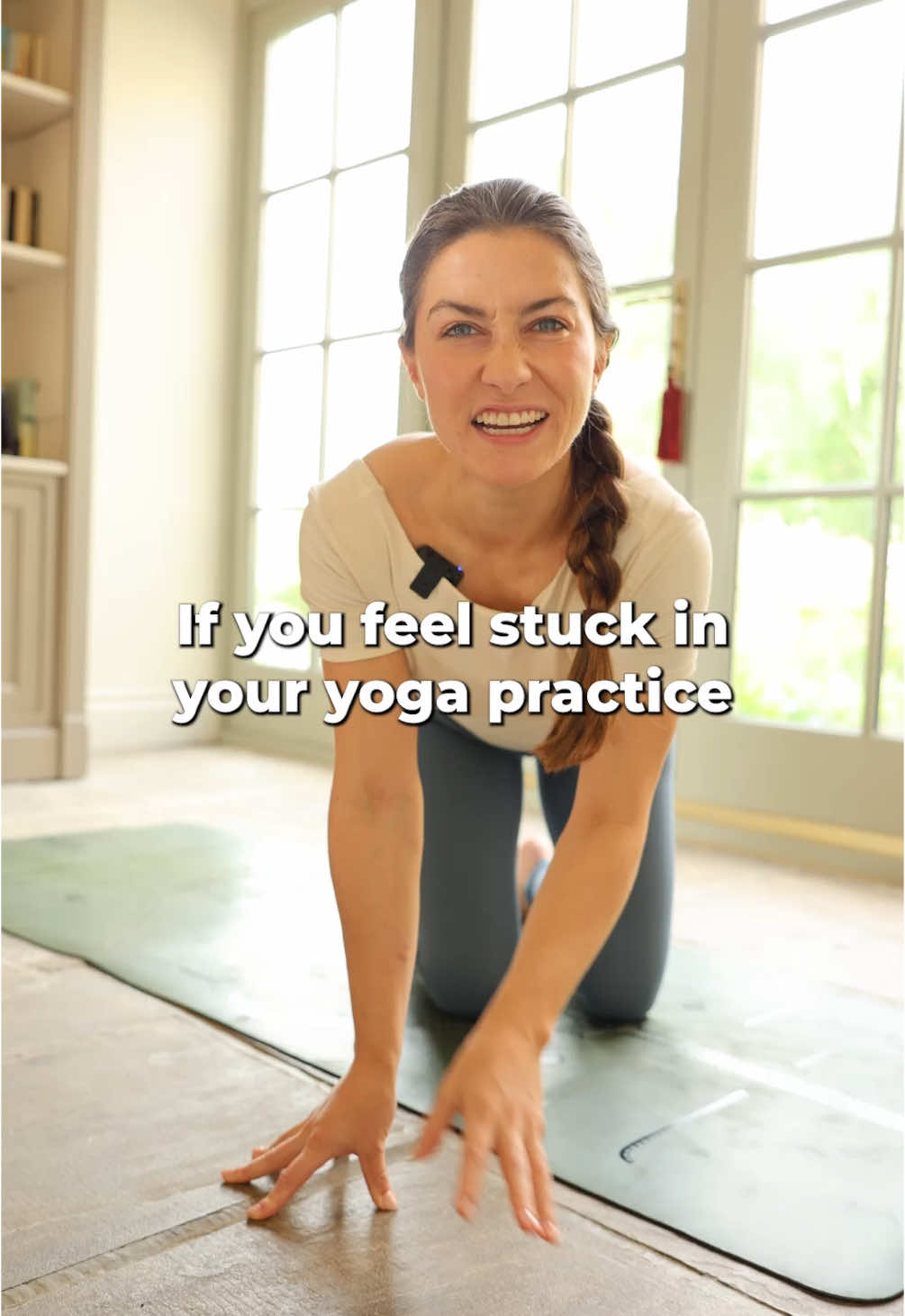 A post by @charlieafollows on TikTok caption: When you feel like you aren’t progressing remember this #yogatok #yogagirl #yogisoftiktok #yogapractice #yogacommunity #yogadaily #yogatips #yogalover #yogaday #mindfulness #yogaflow #yogabeginner 