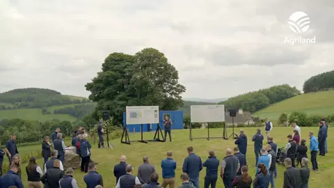 A post by @agriland.ie on TikTok caption: ABP is marking ten years of on-farm climate research at its Carlow Demonstration Farm, the farm’s carbon footprint is 32% lower than the average beef farm in Ireland, based on Bord Bia data.