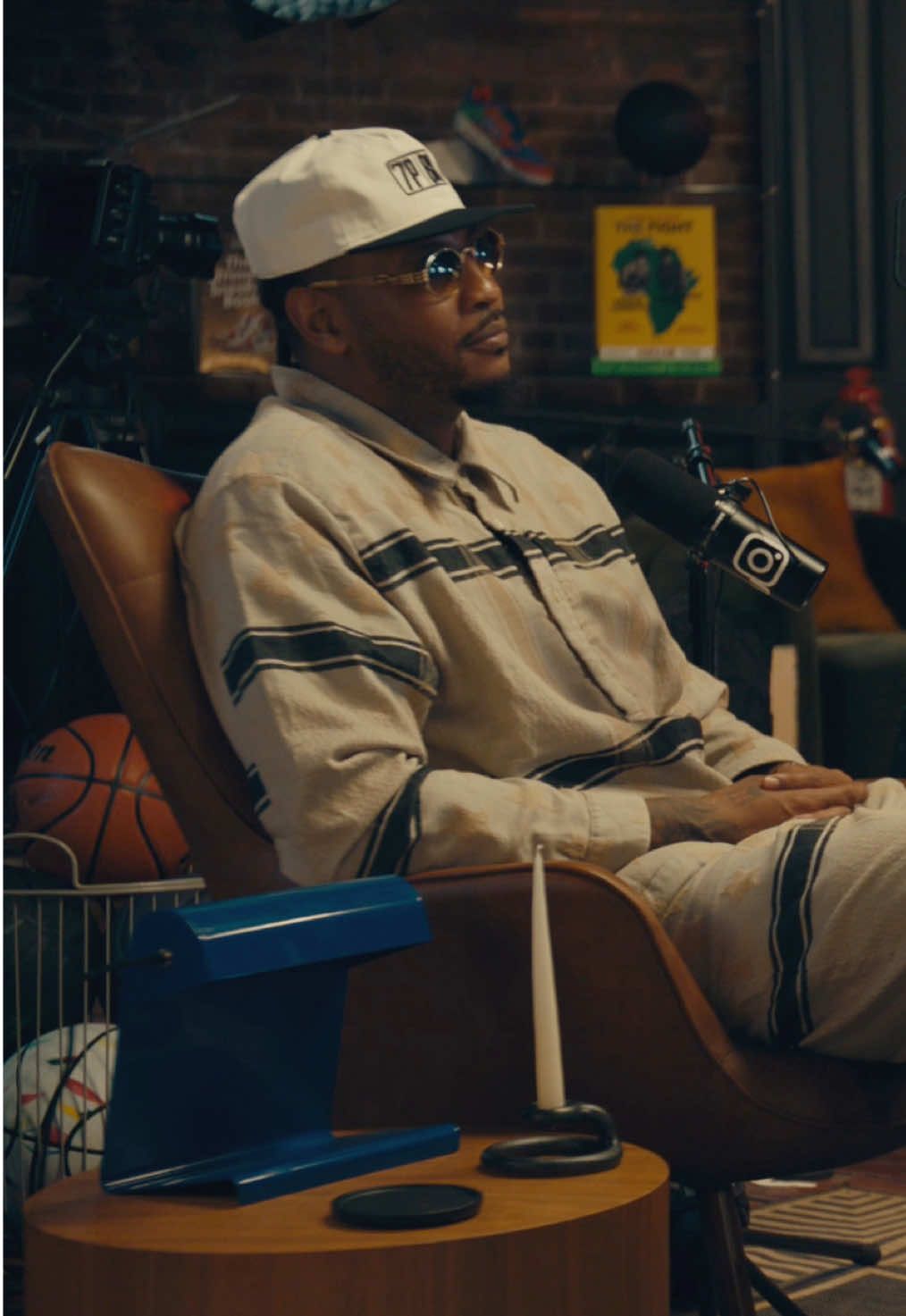 A post by @instagram on TikTok caption: From astrology to custom mugs, Melo shares his random searches on Instagram ✨ @Carmelo Anthony and @K I Y🥱 #CloseFriendsOnly