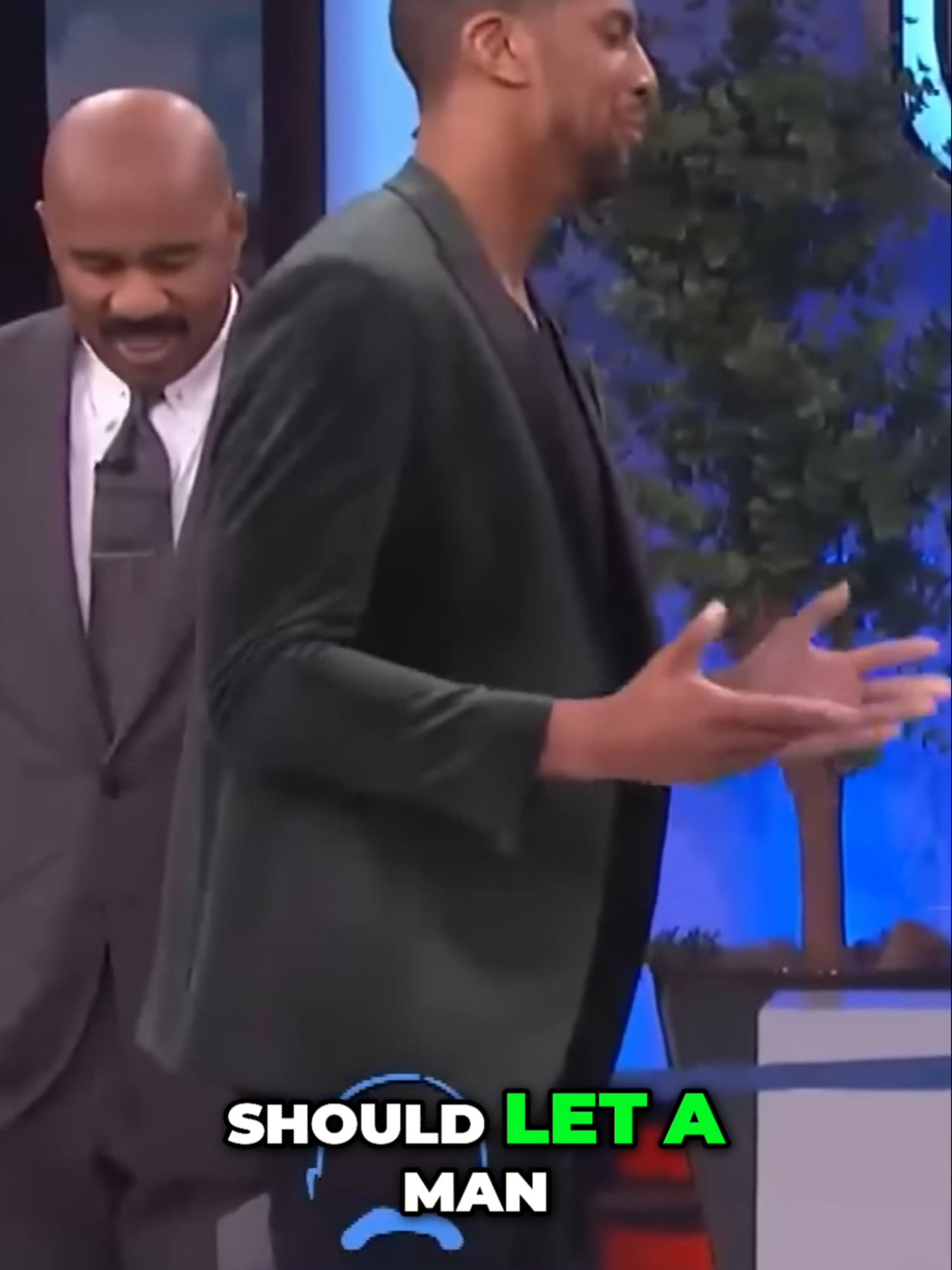 A post by @steveharvey on TikTok caption: 😬😂 🤦🏾‍♂️ Are you a parking ticket? Because you've got fine written all over you. should let a man do all this heavy lifting. Why don't you join me at my lane and watch me lift your spirits.