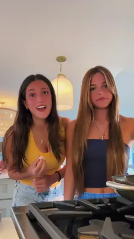 A post by @iamjumo on TikTok caption: Two Italian girls tasked w making “vodka sauce” #Pizza #jerseyshore #pasta #cooking 