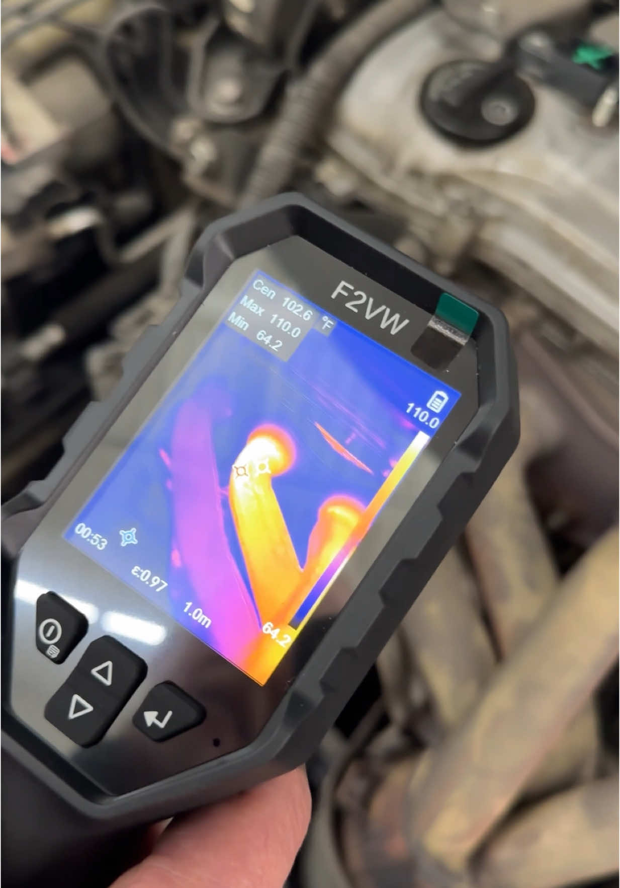 A post by @davesautocenter on TikTok caption: This thermal camera is a must-have for diagnostics, repairs, or just cool tech fun 🎁 Use code RY5QNWP8 for 5% off 📅 Valid until June 15, 2025 🛒 Available on Amazon: https://amzn.to/3RSFqlI