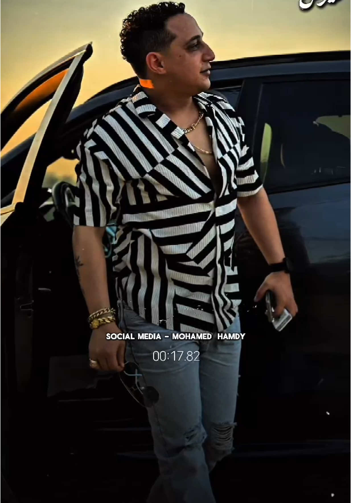 A post by @redaelbahrawy.official on TikTok caption: معنديش الا انا ابكي عليه 😞💔