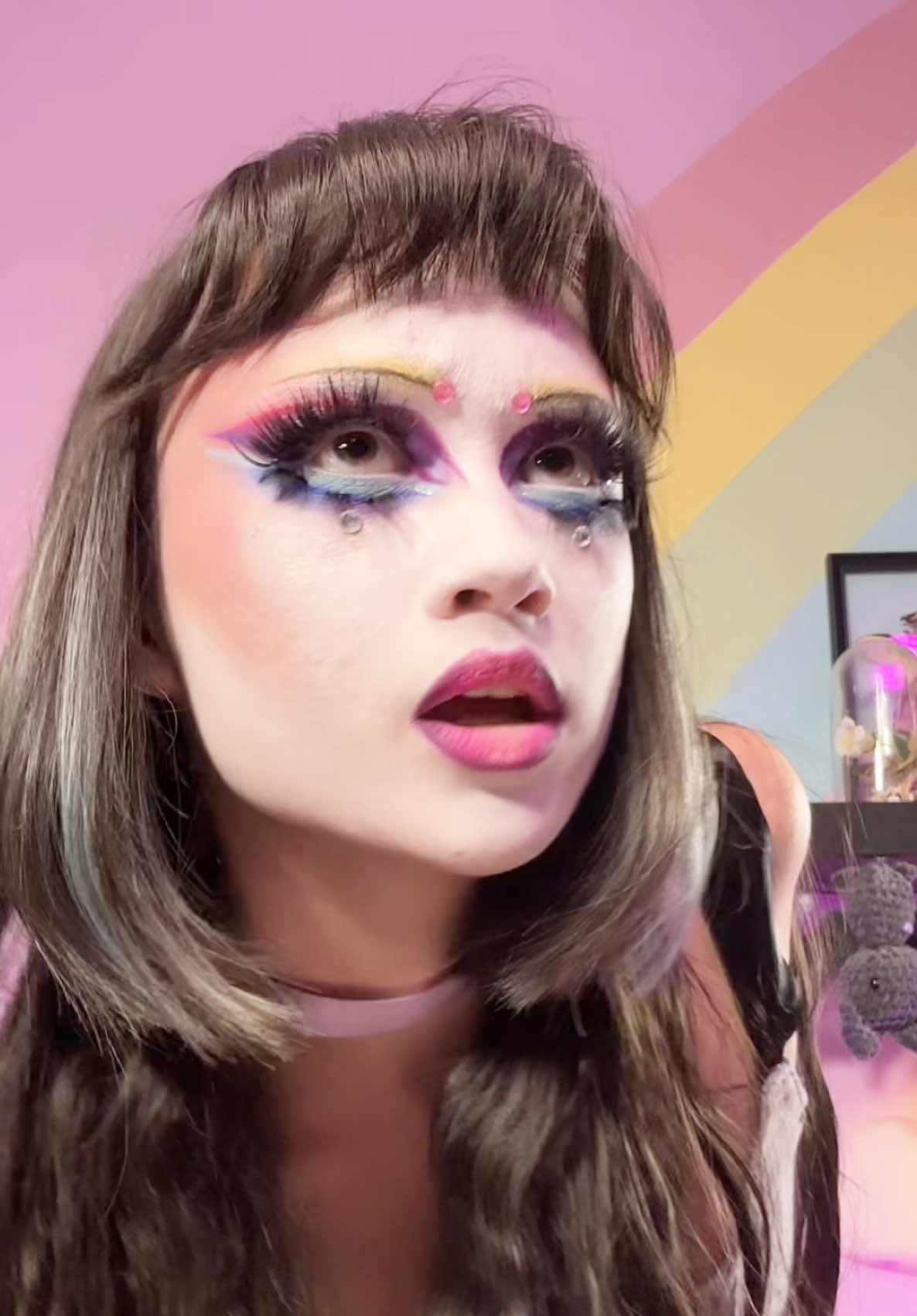 A post by @realkitta on TikTok caption: on the stage in my heels, it’s where I belong down at the…