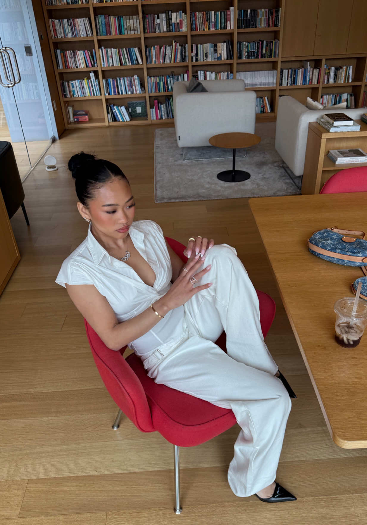 A post by @sunisalee_ on TikTok caption: slick back tuttt 🤍 guys i tried my best but this was lowkey a flop 😂😂