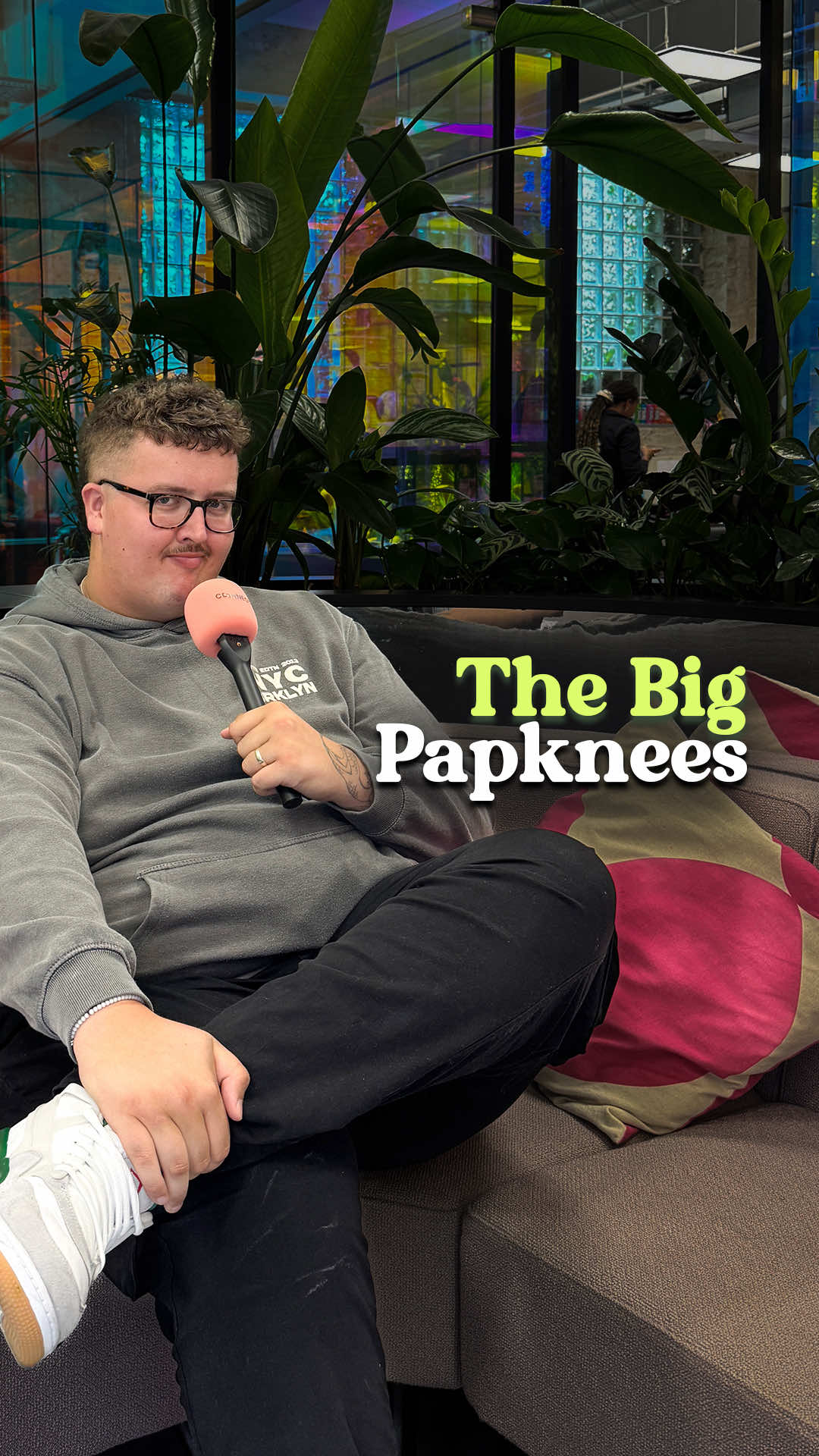A post by @marshallexler on TikTok caption: The big papknees ain’t easy 🤷🏻‍♂️ #fyp 