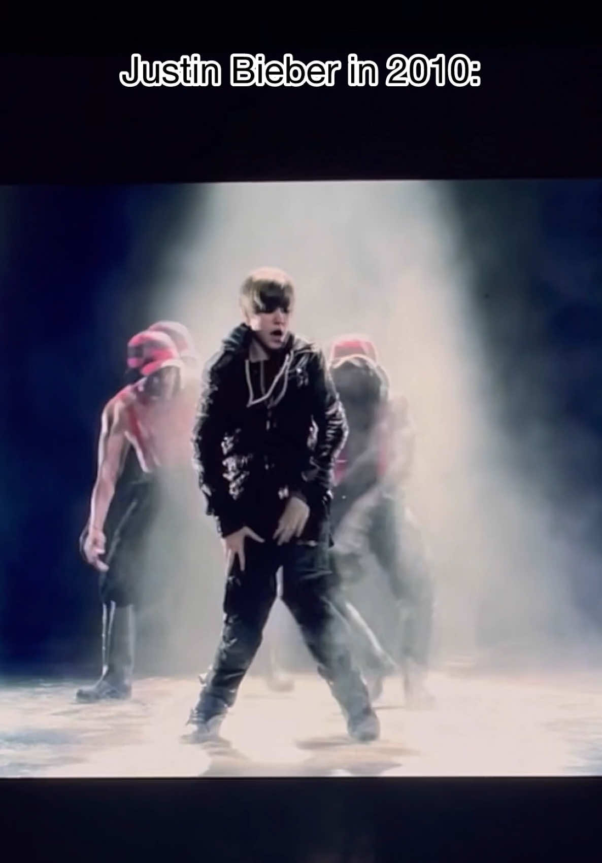A post by @theonlycb3 on TikTok caption: Since @Justin Bieber most recent video I did of him, let’s revisit this video too😂 I wanted to be JB and Usher so bad when I grew up 🤣