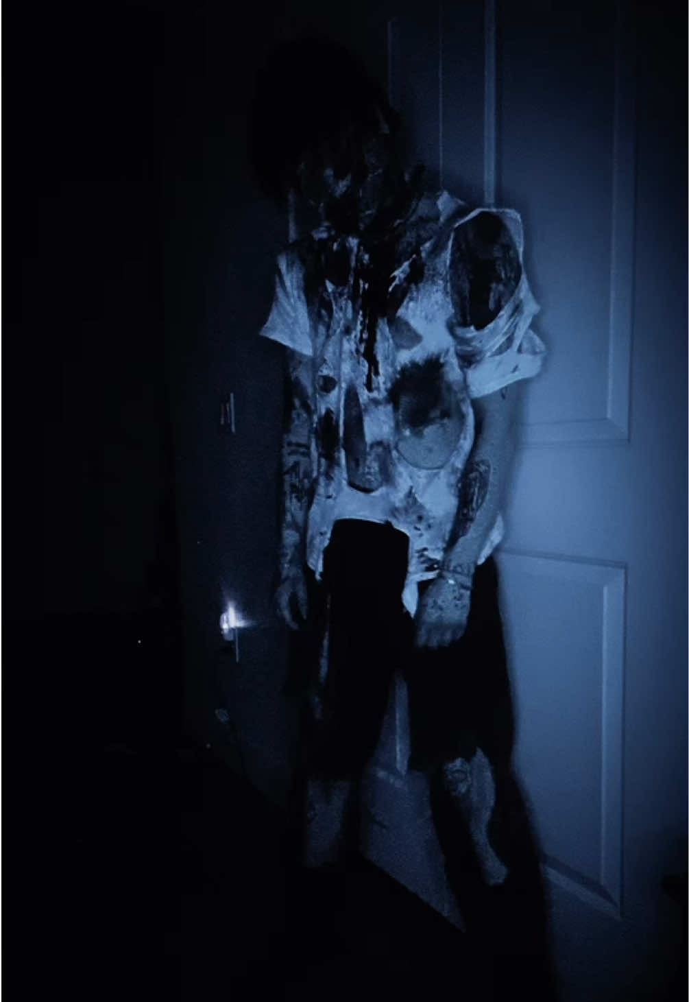 A post by @chaotix.cosplay on TikTok caption: It grows in the brain ☣️ #thelastofus #sfx 