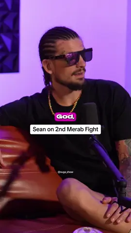 A post by @suga_show on TikTok caption: Suga Sean on Merab Finish at UFC 316