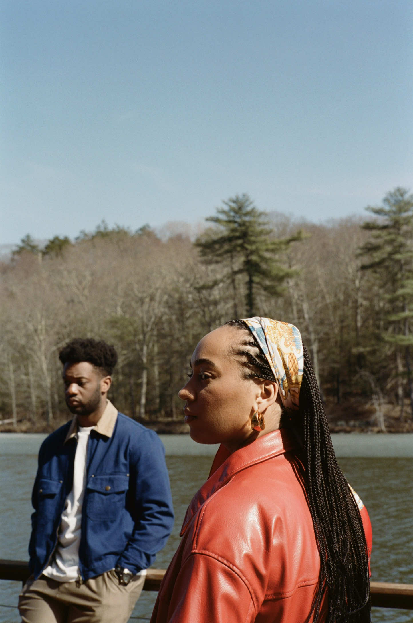 A post by @nnekajulia on TikTok caption: I shot a film, yall! Private screenings on June 26th in nyc & 29th online, link in bio 🥹❤️  Passing Through: The Highlands —a film by Nneka Julia