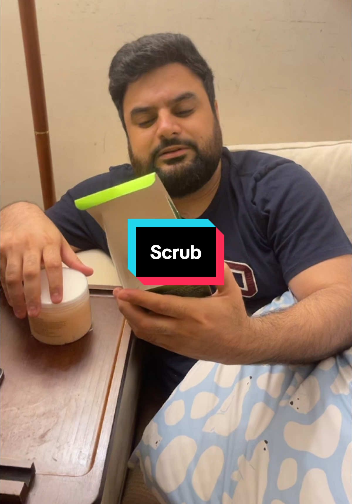 A post by @hmartumar1023 on TikTok caption: Tea tree  body scrub🥸#punjabicouplegoals❤ 