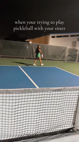 A post by @sghightower on TikTok caption: jk we both suck #pickleball 