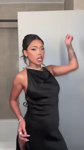 A post by @leilanigreen on TikTok caption: TONY AWARDS YOU WERE INCREDIBLE.  Makeup Base (foundation & concealer) is @TIRTIR Inc.   dress is @LAPOINTE 
