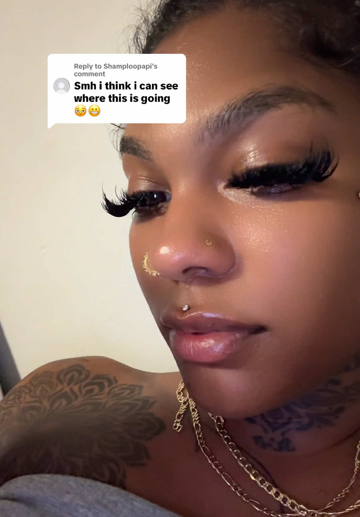 A post by @marneeeeezy on TikTok caption: Replying to @Shamploopapi 