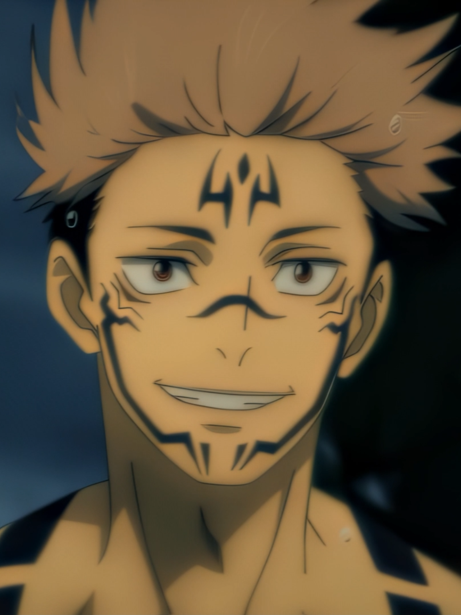 A post by @nelyrall on TikTok caption: #sukuna #sukunaryomen #gojo #gojousatoru #jujutsukaisen #anime