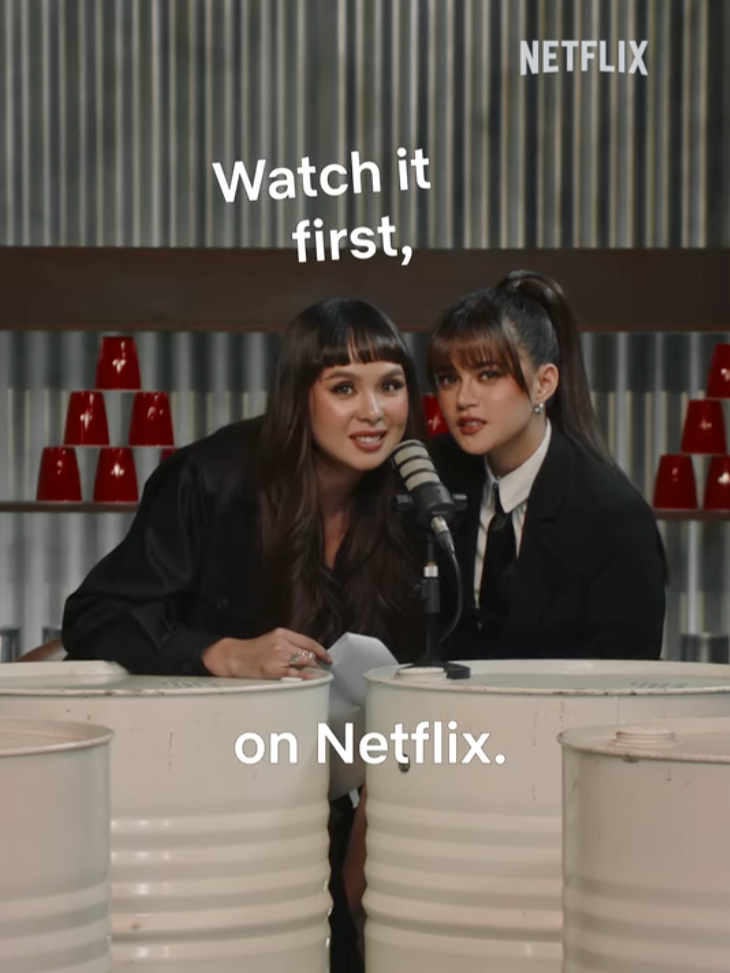A post by @netflixph on TikTok caption: i know you asked for maris and kaila’s asmr. you’re sooo welcome 😉  #Incognito #MarisRacal #KailaEstrada #PinoySeries #FilipinoSeries