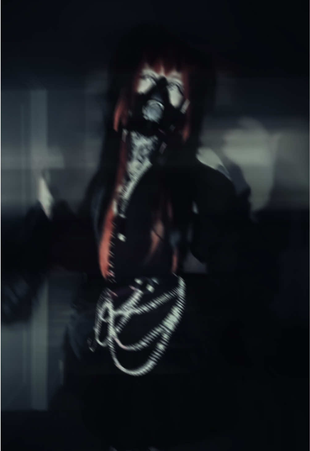 A post by @chaotix.cosplay on TikTok caption: Man i wish idaho was real #drag #goth #alternative #gothdrag 