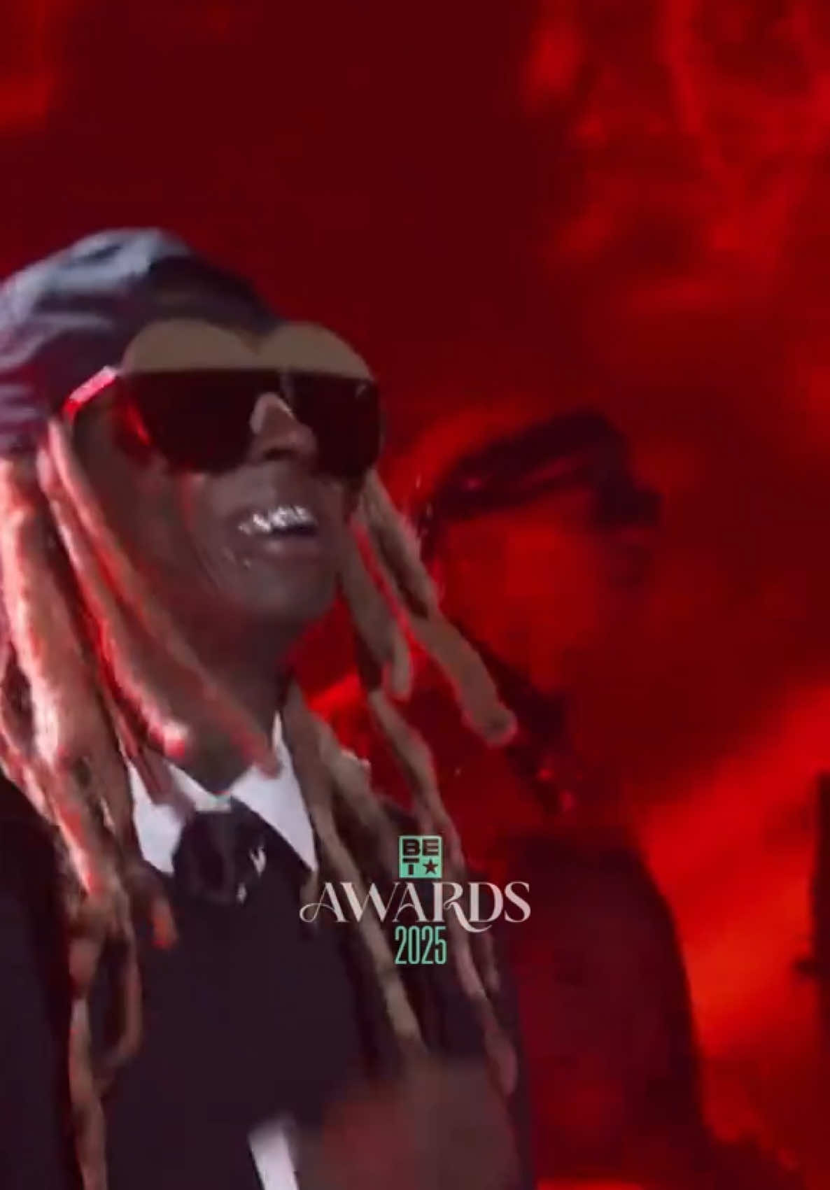A post by @lilwayne on TikTok caption: Thank you @BET Networks 💪🏾