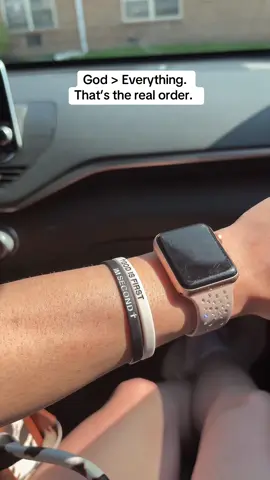 A post by @princess_krystyna on TikTok caption: Putting God first isn’t just a saying… it’s a lifestyle. This bracelet is my daily reminder that I don’t have to carry it all on my own. 🙌 Wanna wear your faith too? Shop through my link & let this message go with you everywhere❤️ #GodIsFirst #ChristianTikTok #TikTokShop #bracelet  #purposedriven #faithoverfear #godovereverything #christiangifts #godislove #iam 