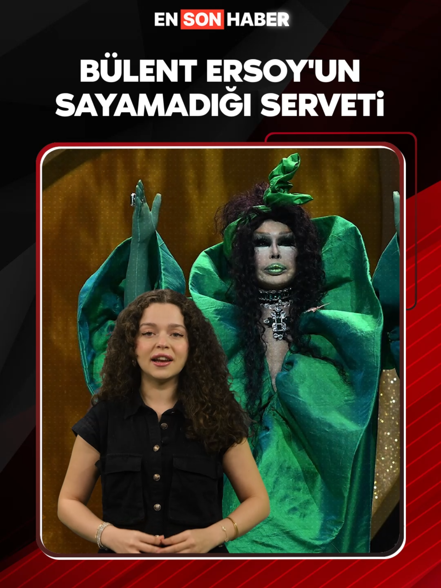 A post by @ensonhaber on TikTok caption: Türk sanat müziğinin Diva'sı olan Bülent Ersoy'un, mal varlığını takip edemediğini söylemesi gündem oldu. #servet #bülentersoy #sanatçı #konut