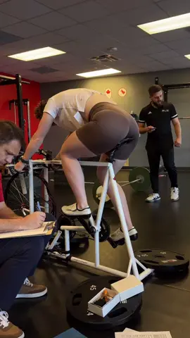 A post by @royal.community on TikTok caption: Pushing hard but not really going anywhere🤯 cc: #saraheorban Athlete: Sarah Orban  #tiktok #tiktokviral 