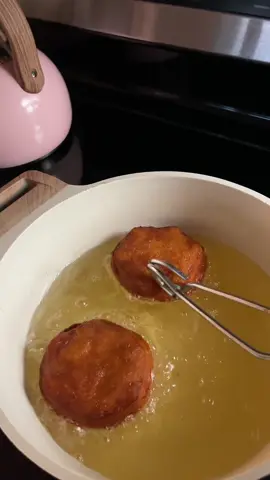 A post by @thenotoriousvic on TikTok caption: FRIED BISCUIT ✨