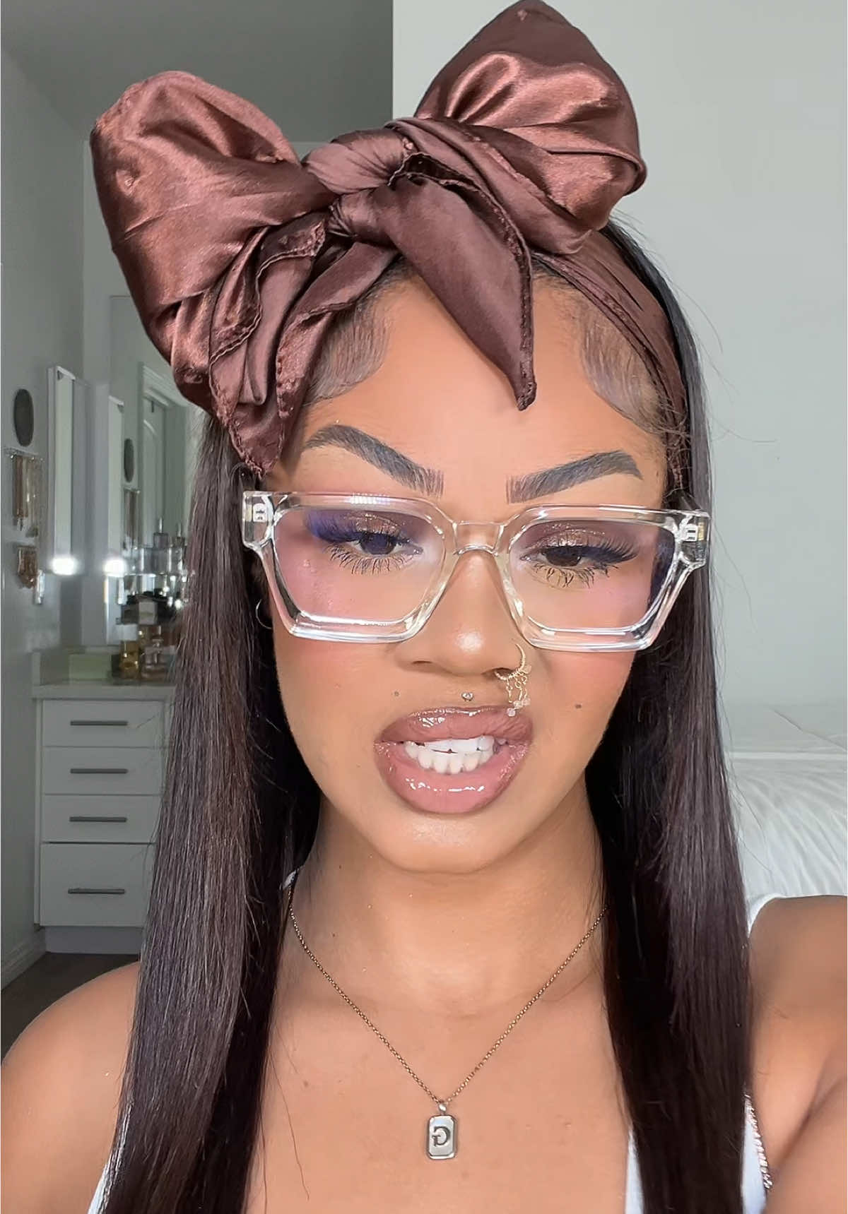 A post by @tijerarayemua on TikTok caption: The math aint mathin.. 🥴 @KenTheMan #makeuptransition #makeup #fyp #foryoupage #fullglam #first 