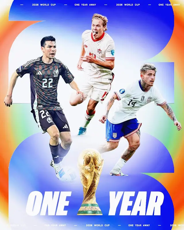 A post by @mls on TikTok caption: Counting down the days to the @FIFA World Cup. 🌎🏆 #fifa #worldcup #fifaworldcup #soccer 