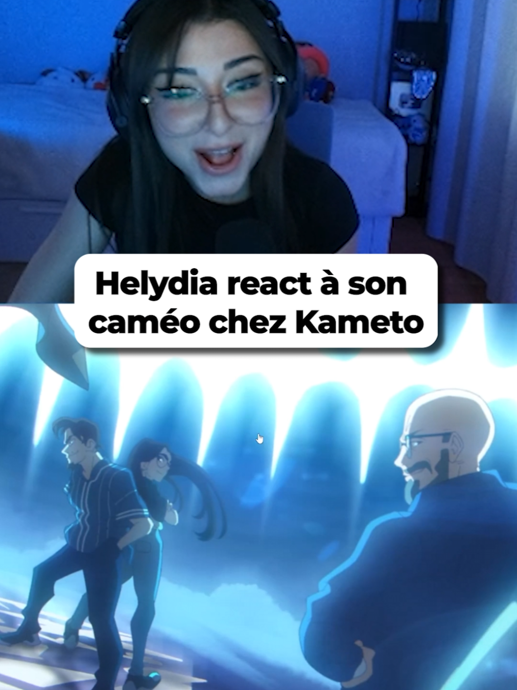 A post by @helydiaa on TikTok caption: C'EST MOI DANS L'OPENING !! 🤩 #helydia #pourtoi #kameto 