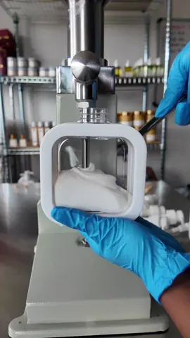 A post by @brwnsgrskin on TikTok caption: Can’t believe there’s only 4 of each scent left 😭😭  #lotionfilling #fillingmachine #lotion 