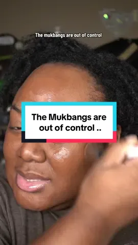 A post by @kbmakeupme24 on TikTok caption: The mukbangs are out of control … #fyp #foryoupage #viral #mukbang #makeup #influencer 
