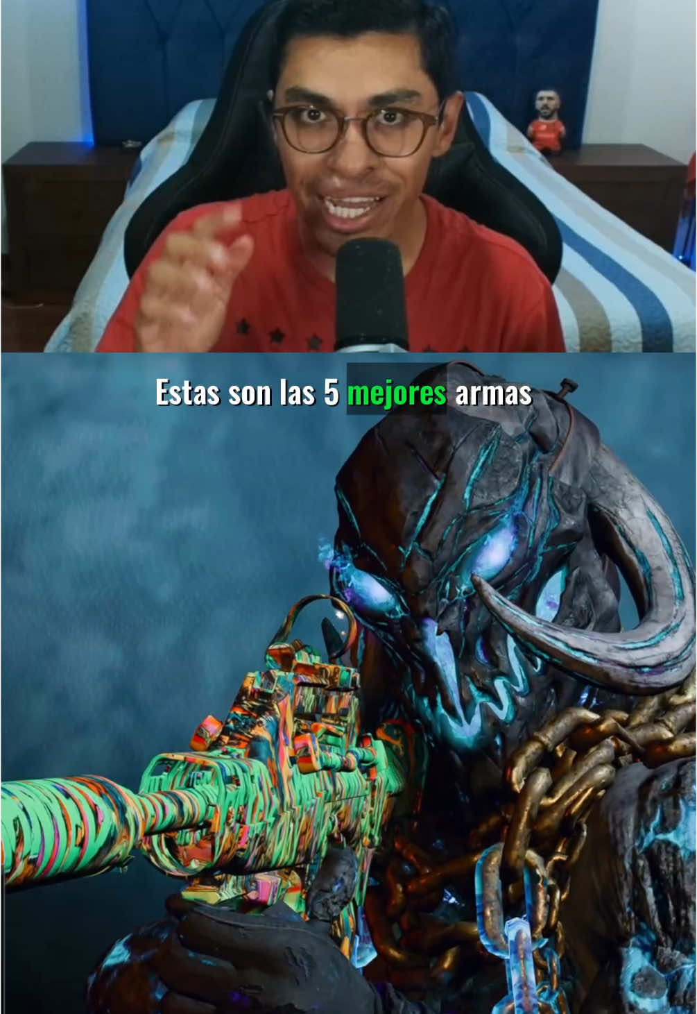 A post by @itsroyaltyg on TikTok caption: LAS 5 MEJORES ARMAS PARA LARGA DISTANCIA EN W4RZONE! #warzone #warzoneclips #warzonebestclips #warzonefunnyclips #warzoneloadout #warzonetips #callofduty #callofdutywarzone #codwarzone #parati #foryou #fy #gamerentiktok 