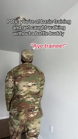 A post by @hooded_hoodlum on TikTok caption: Boutta be doing pushups till Drill sergeant gets tired….that man wide awake 🤧🤦🏾‍♂️#miltok #army #basictraining #battlebuddy #marines #airforce 