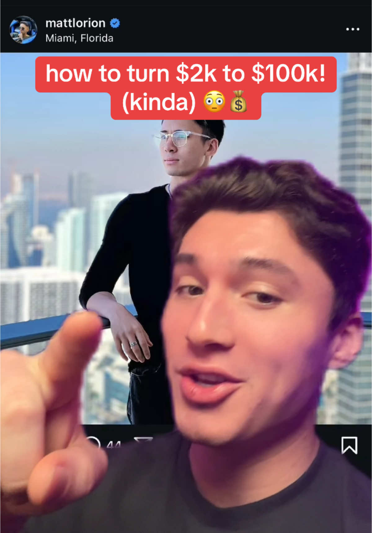 A post by @colewherld on TikTok caption: mid-video PTSD 🫠 #crypto #memecoins #cryptotrading #memecoin #defi #web3 #phantom #cryptotok #phantomwallet #greenscreen #greenscreenvideo 