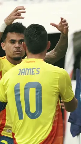 A post by @copaamerica on TikTok caption: The Kings 👑🇨🇴 #james #luisdiaz #colombia #TikTokDeportes #copaamerica 