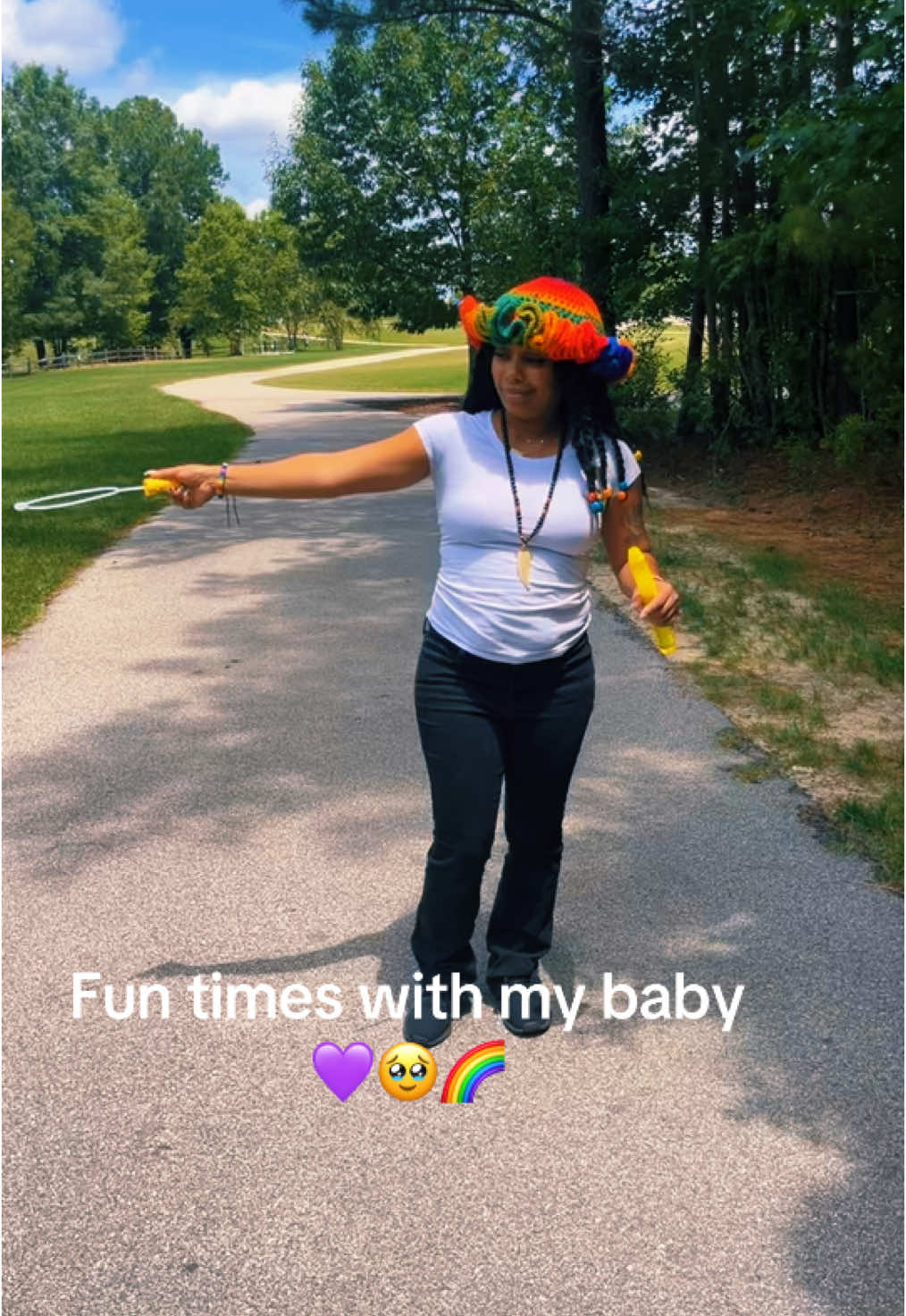 A post by @the_erica_lache on TikTok caption: #butterflycroche #pride #wlw #lgbt🌈 #pridemonth🏳️‍🌈 #followyourbliss  