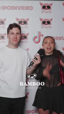 A post by @iporkvideo on TikTok caption: Speriamo niente starnuti durante 🤧🤷🏻‍♂️ @Luca Bellei 🎤 @GioLight💡  #ipork #iporkvideo #iosonoluca #lucabellei #interviste #bacino #discoteca #fakebody #bamboo #bamboosummerclub #pavia 