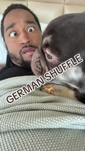 A post by @deejay2funnny on TikTok caption: Shamar shows off his German Shuffle #funnyskit #deejay2funny #shamar #funnyvideo #comedy #shamarmcco 