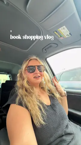 A post by @vvanessawenzl on TikTok caption: FOUND A GEM🫣🤪 book shopping in Kansas success! 🫶📚 #lifestyleblogger #BookTok #Bookish #bookshopping #halfpricedbooks #bookvlog 