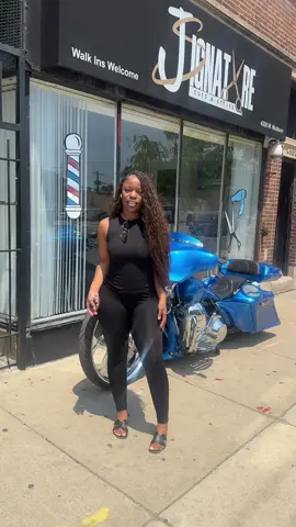 A post by @signaturejojo on TikTok caption: Welcome to my businesses 😭😭  #westside #chicago #salonlife 